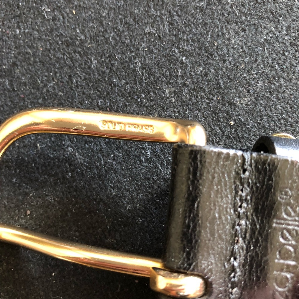 Linea Pelle Studded Leather Belt - Picture 7 of 7